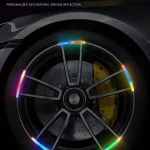 Colorful Car Wheel Reflective Sticker