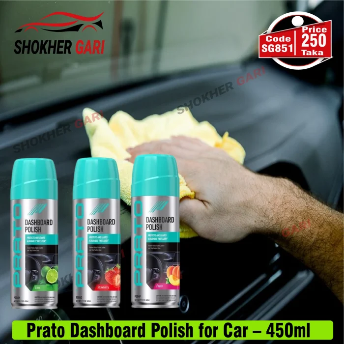 Prato Car Dashboard Polish