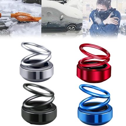 Car Solar Power Ring Perfume