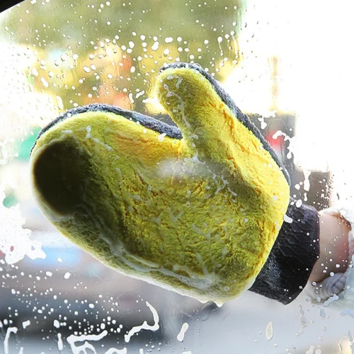 Micro Fiber Car Cleaning Gloves