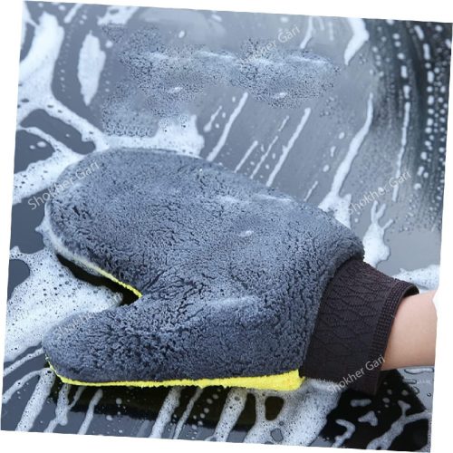 Micro Fiber Car Cleaning Gloves 1piece - Image 4
