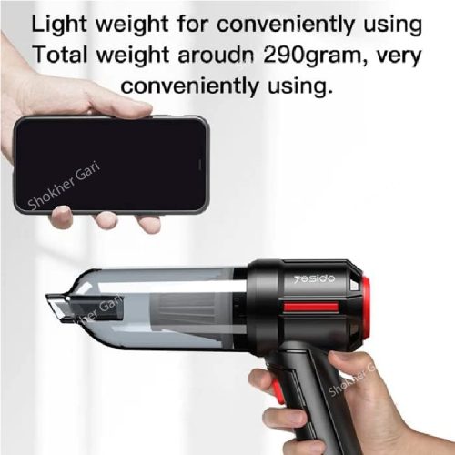 Yesido Rechargeable Vacuum Cleaner - VC03 - Image 5