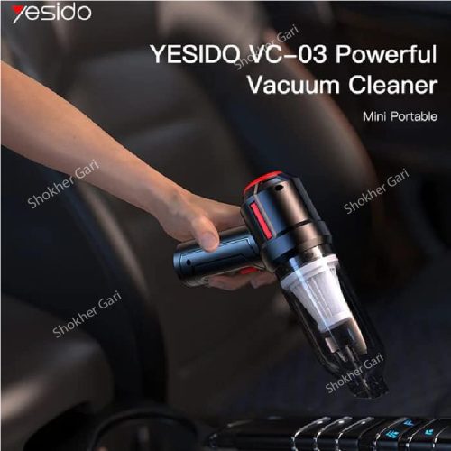 Yesido Rechargeable Vacuum Cleaner - VC03 - Image 2