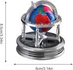 World Map Car Solar Perfume