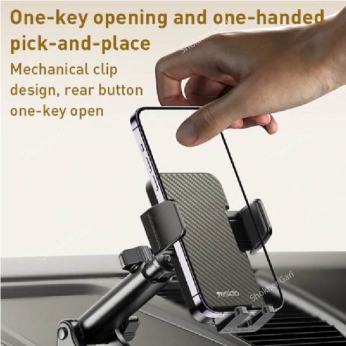 Yesido C173 Phone Holder For Car Dashboard And Windshield  - Image 1