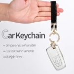 Car Keychain with Glitter