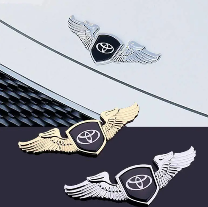 Toyota Eagle Bonnet logo Metal Sticker