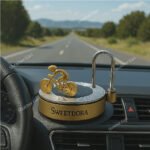 Sweetdora Solar Power Auto Car Rotate Aromatherapy