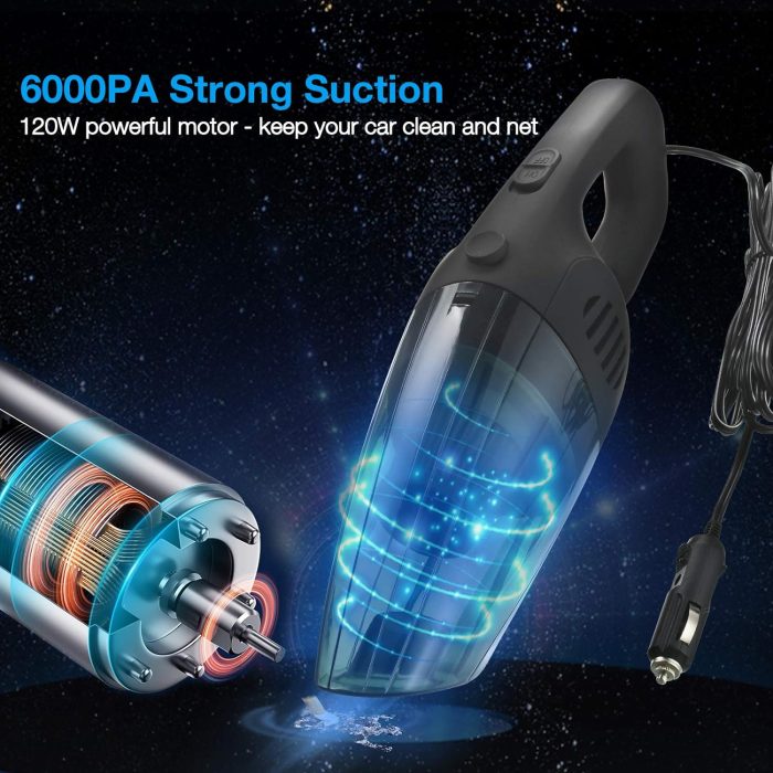 High Power Corded Car Vacuum Cleaner