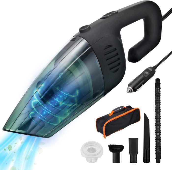 High Power Corded Car Vacuum Cleaner