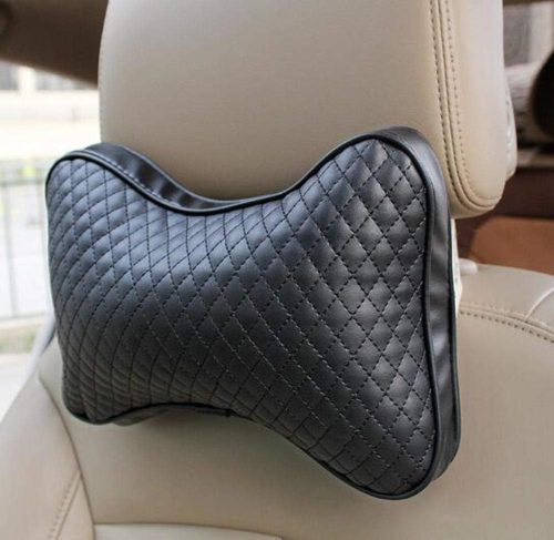 Artificial Leather Neck Pillow