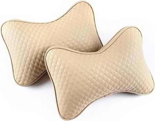 Artificial Leather Neck Pillow