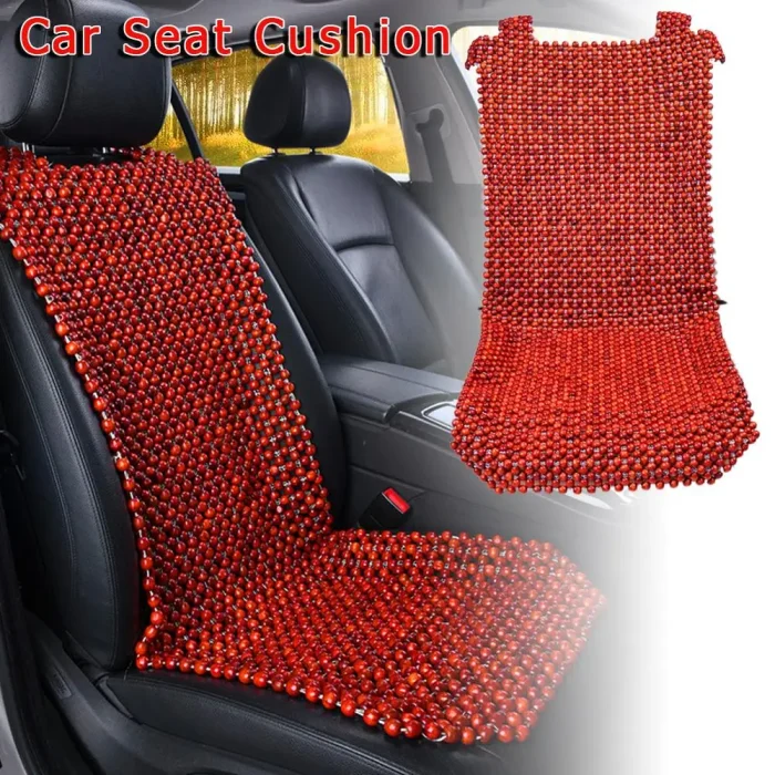 Wooden Bead Car Seat Cover