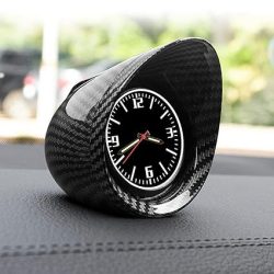 Carbon Fiber Clock for Car Dashboard