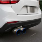 Exhaust Muffler Cap Stainless Steel 2 hole-1 (6712CH)