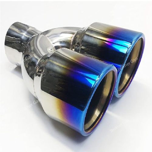 Exhaust Muffler Cap Stainless Steel 2 hole-2 (B1991Band) - Image 5