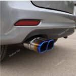 Exhaust Muffler Cap Stainless Steel 2 hole-3 (204CH)