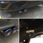 Exhaust Muffler Cap Stainless Steel 2 hole-5 (030HKS)