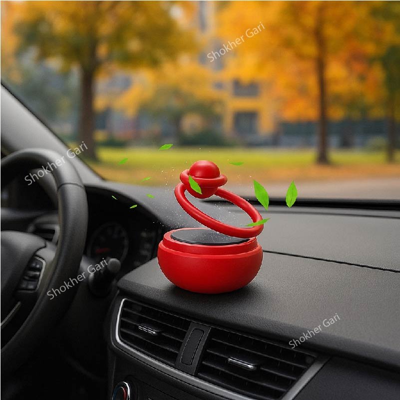 SG612 Red Solar Perfume Double Ring With Ball 890 TK (2) Red Solar Perfume Double Ring With Ball - Image 1