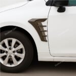 2x Carbon Fiber Look Car Side Fender