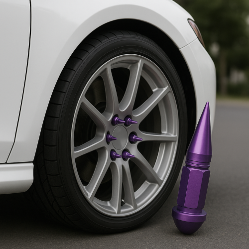 Car Nozzle Tire Valve Cap  Aluminum Alloy 4pcs set - Image 1