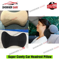 Super Comfy Car Headrest Pillow