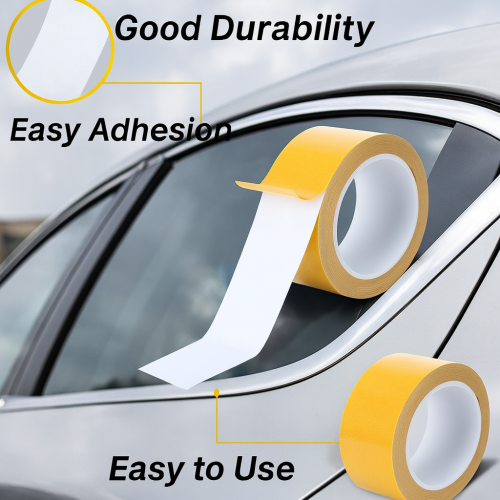 Double-sided tape on white background - Image 1