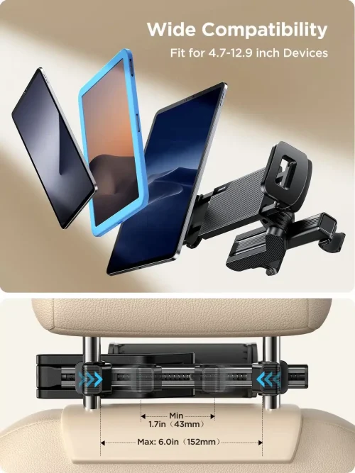 JOYROOM JR-ZS369 CAR SEAT BACK TABLET MOUNT - Image 11