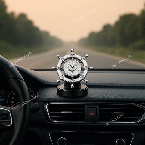 Car Air Freshener Solar Retro Ship Rotating - Image 1