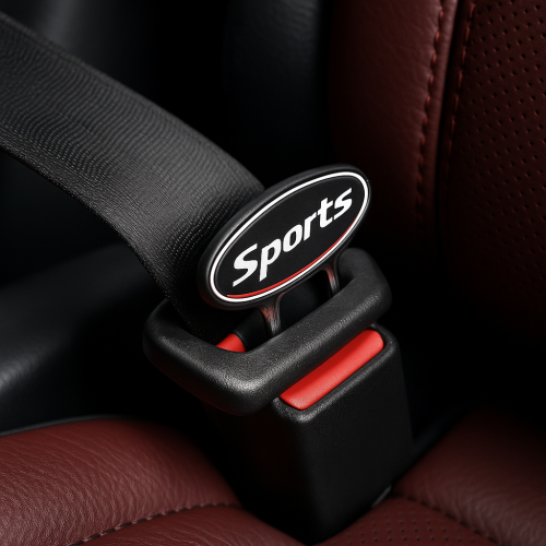Car Seat Belt Clip 2pcs { TRD & Sports } - Image 1