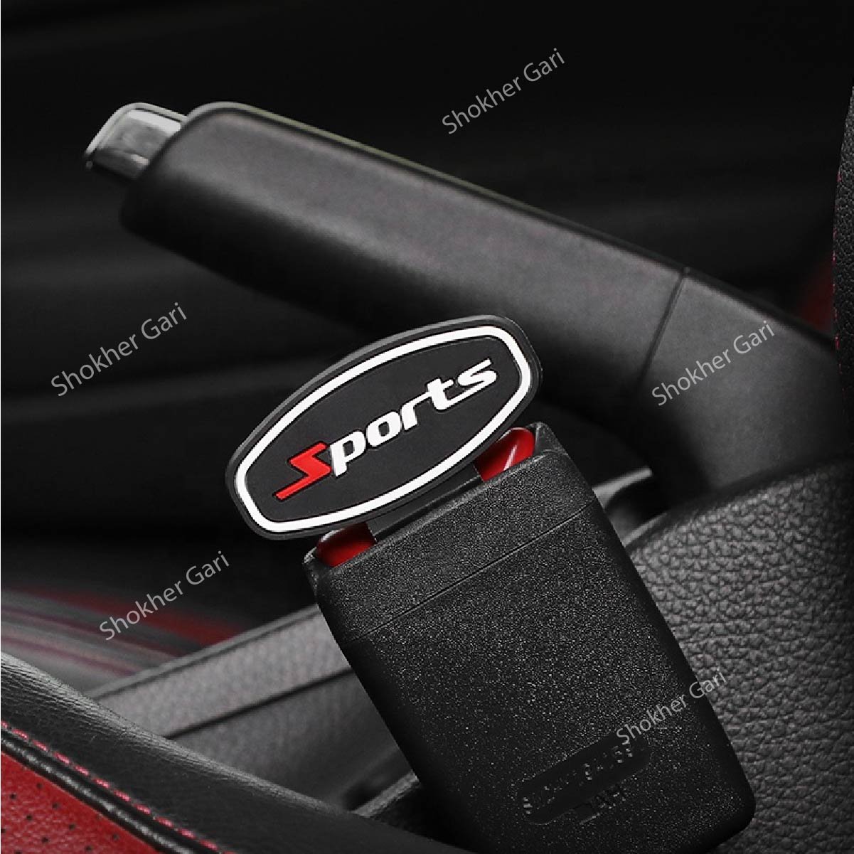 SG861 Car Seat Belt Clip 2pcs 380 TAKA (1) Car Seat Belt Clip 2pcs { TRD & Sports } - Image 1