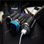 IN CAR 2-Way Dual USB Car Charger 12V/24V 120W