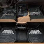 Car Universal Foil Style Floor Mat 5Pcs Set