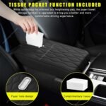 Design 2 in1 Arm Rest Support With The Tissue Box