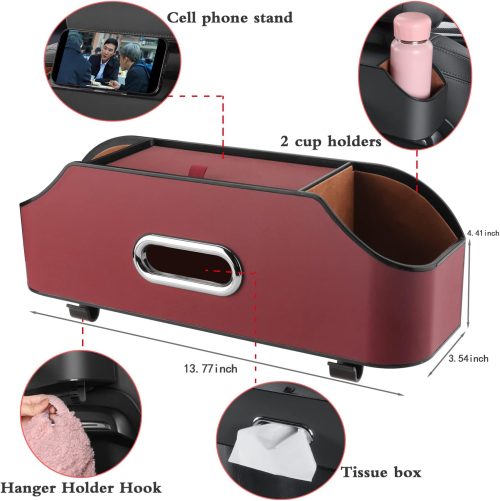 1pcs Car Functional Storage Seat Back Organizer - Image 2