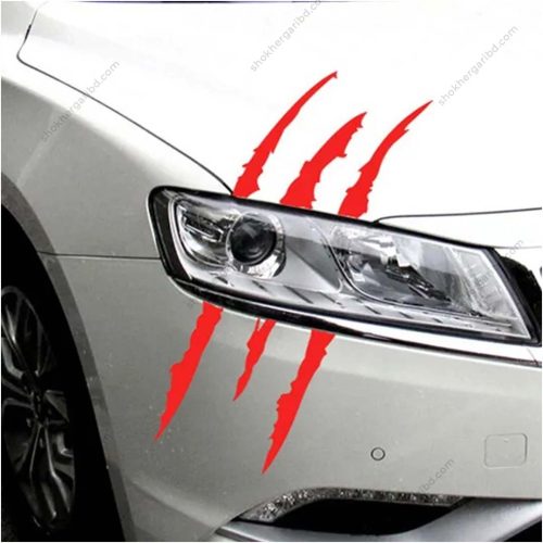 2pcs Claw Marks Sticker For Car Headlight - Image 10