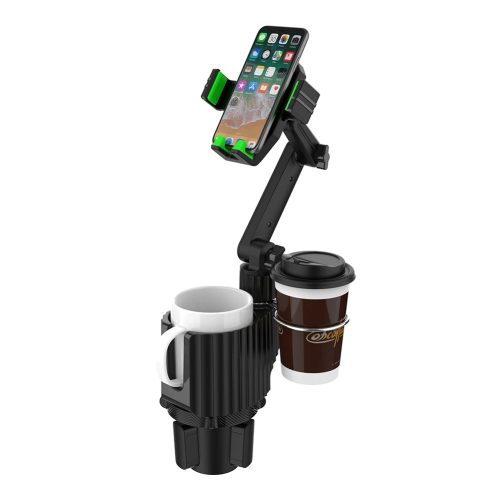 3 in 1 Car Cup Holder Phone Mount Stand Adjustable - Image 6