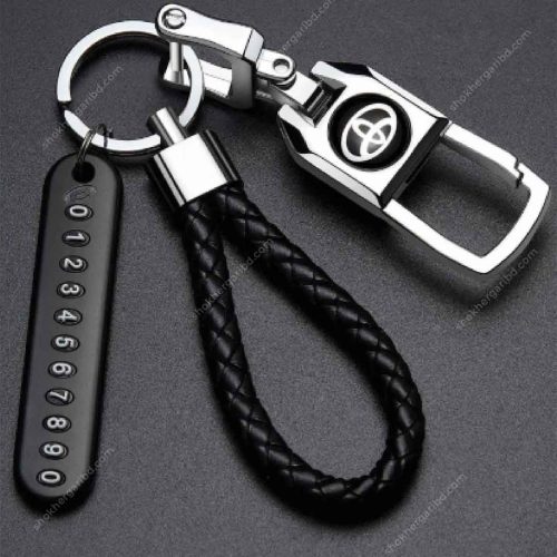 1pcs Mobile Number with KeyRing Toyota & TRD - Image 6
