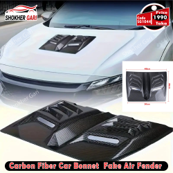 Carbon Fiber Car Bonnet Fake Air Fender