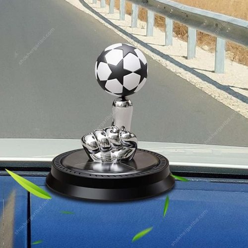 1pcs Football on Fingure Solar Car Perfume - Image 5