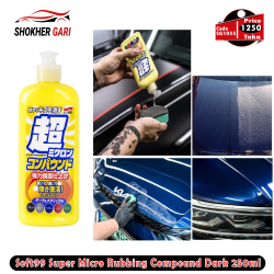 Soft99 Super Micro Rubbing Compound Dark 250ml