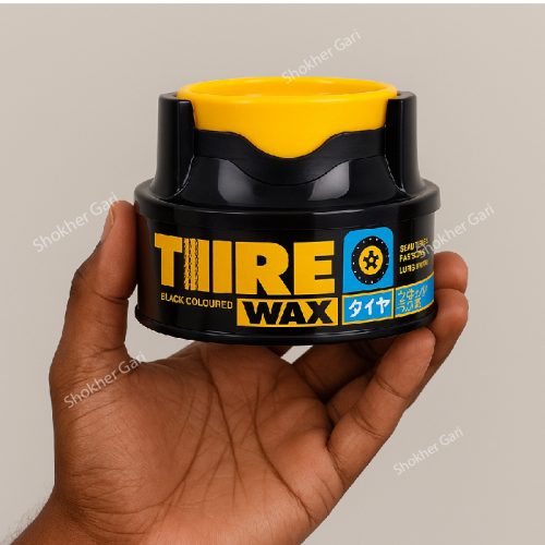 SOFT99 Tire Wax Ultimate Shine and Protection for Automotive Tires With Applicator Sponge 170g - Image 3