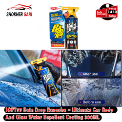 SOFT99 Rain Drop Bazooka – Ultimate Car Body And Glass Water Repellent Coating 300ML