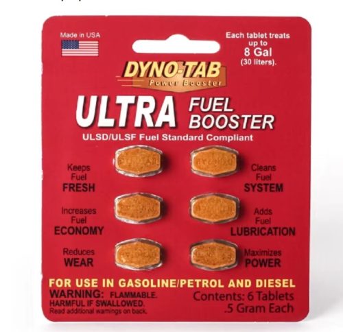 USA Dyno-Tab Ultra Fuel Booster MINI 6-TAB CARD - Image 4