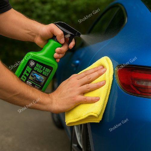 1pcs DTR Wax and Dry Spray Wax 500ml for Car - Image 1