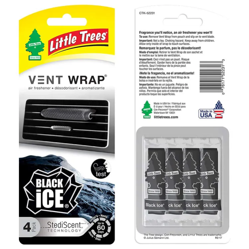 1 packet Orginal USA  Little Trees Car Vent Wrap Air Freshener - Image 3