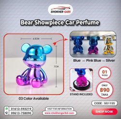 Bear Showpiece Car Perfume 1 Pices