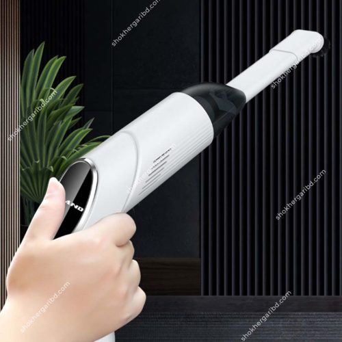 Hoco ZP6 Foldable portable car vacuum cleaner  55W power, 4000mAh battery, with lighting function - Image 2