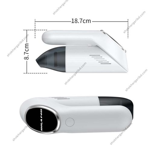 Hoco ZP6 Foldable portable car vacuum cleaner  55W power, 4000mAh battery, with lighting function - Image 13