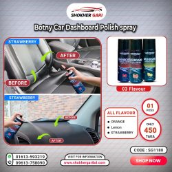 Botny Car Dashboard Polish spray